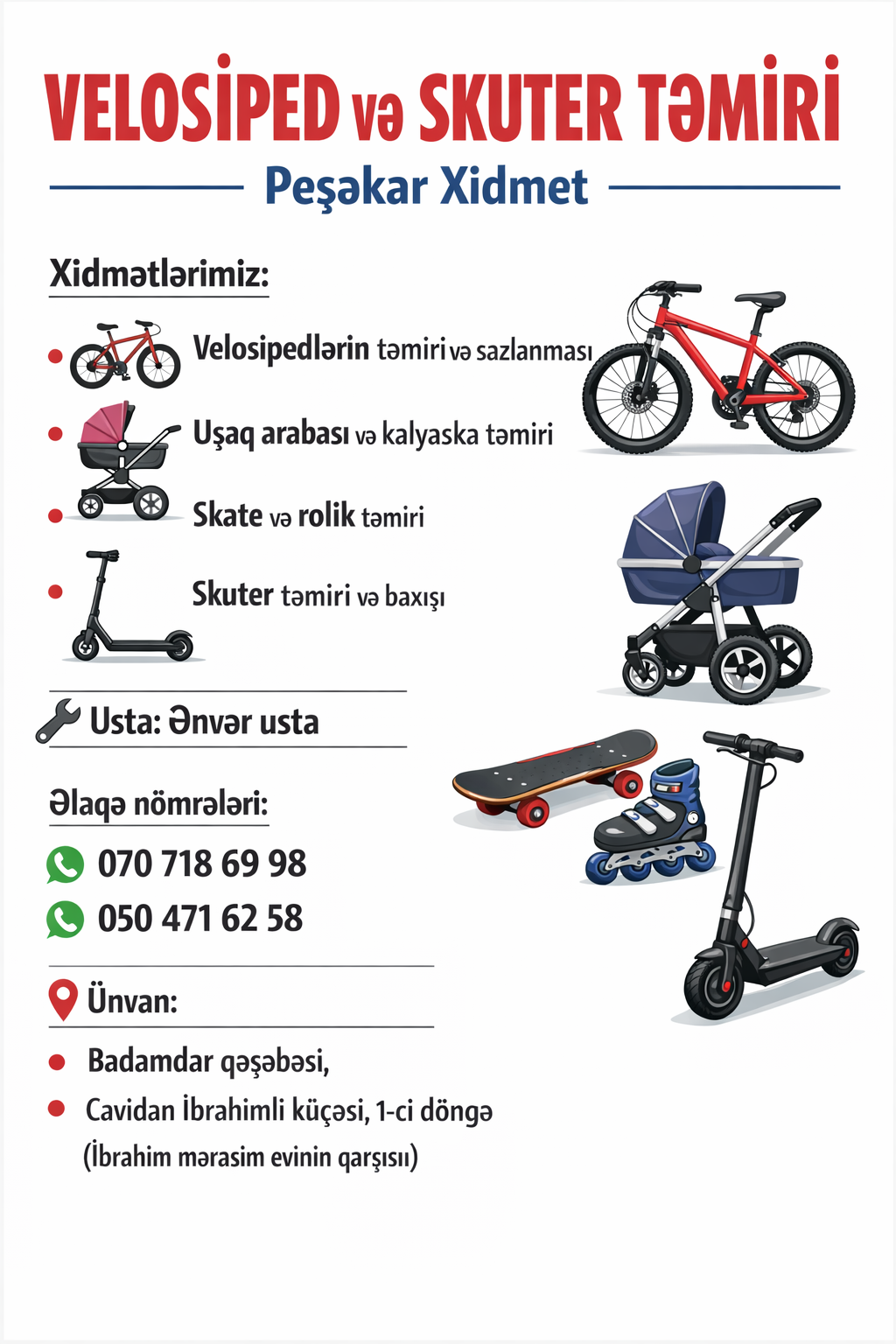 Xidmətlər və biznes