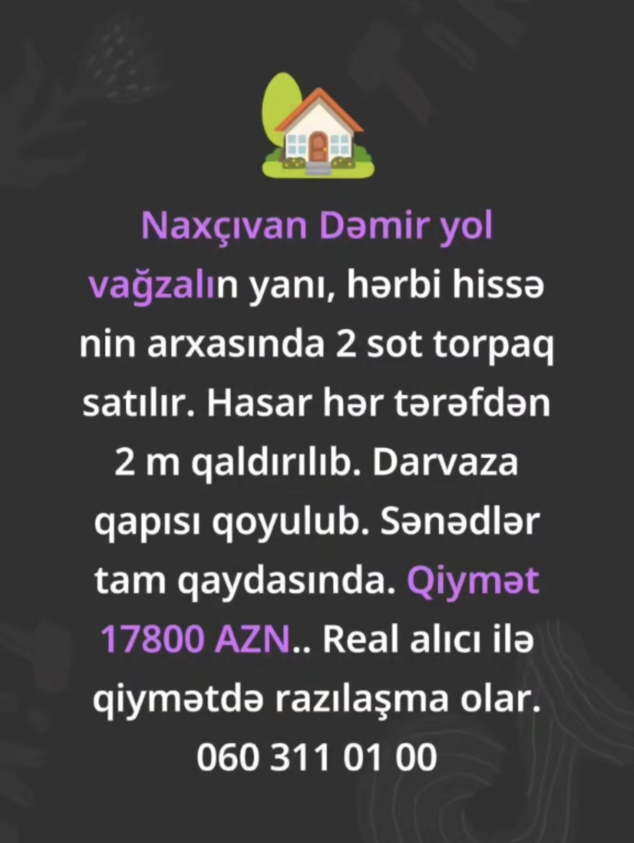 Daşınmaz Əmlak